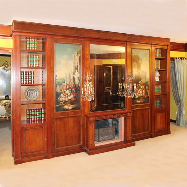 ♦ Boiserie in noce