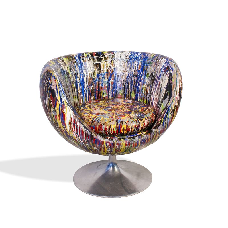 Manifattura italiana  (anni ’70)  - Asta DESIGN, ARREDI MODERNI E CONTEMPORANEI - San Luca Casa d'Aste