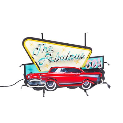 Insegna al neon The Fabulous 50's, XX secolo