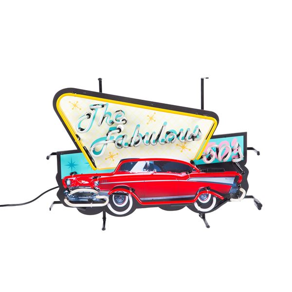 Insegna al neon The Fabulous 50's