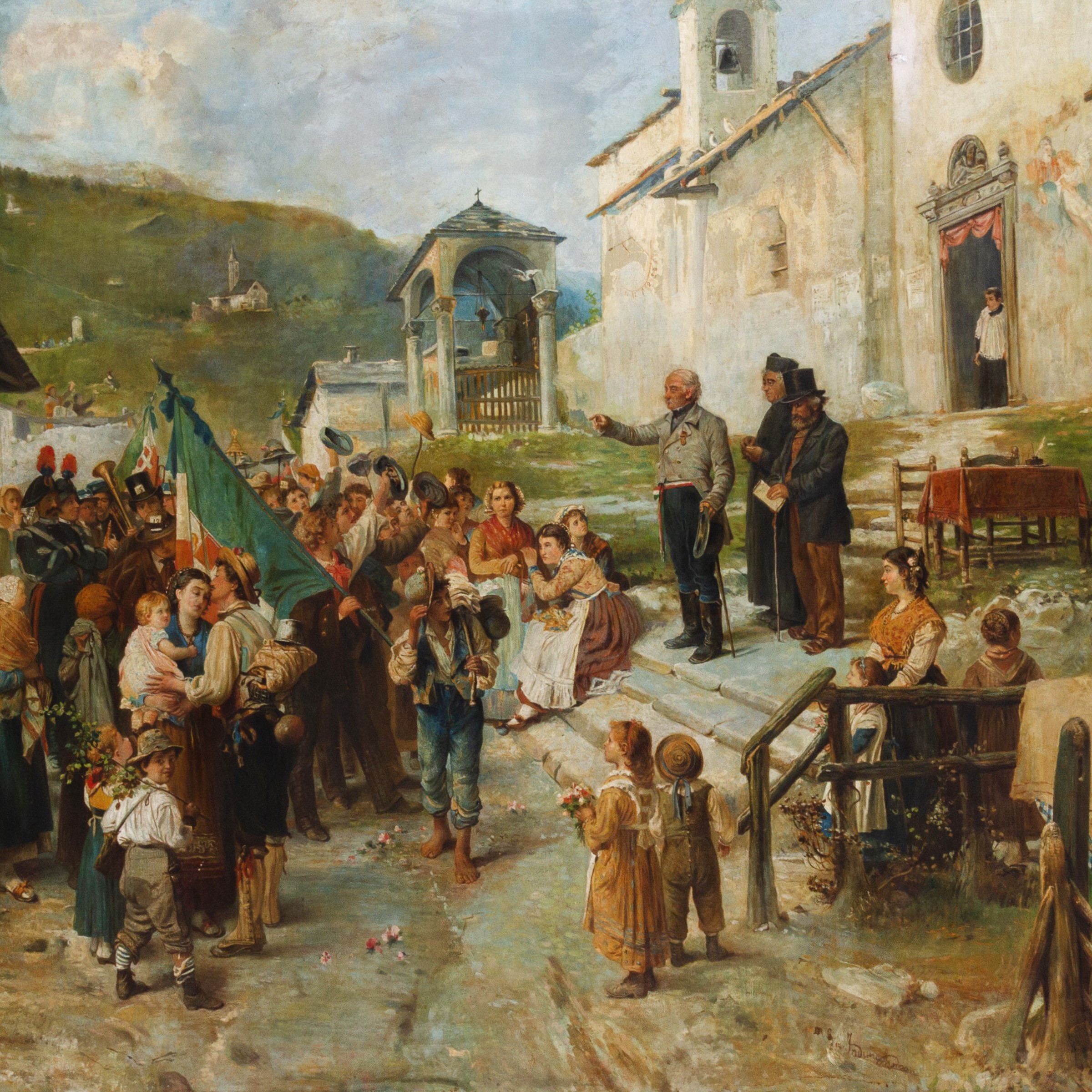 Gerolamo Induno, copia da