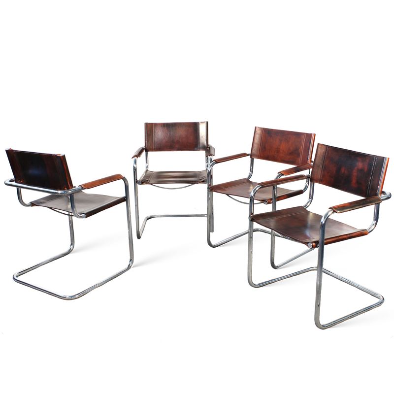 Mart Stam, attribuito  (Italia, anni '70-'80)  - Asta DESIGN, ARREDI MODERNI E CONTEMPORANEI - San Luca Casa d'Aste