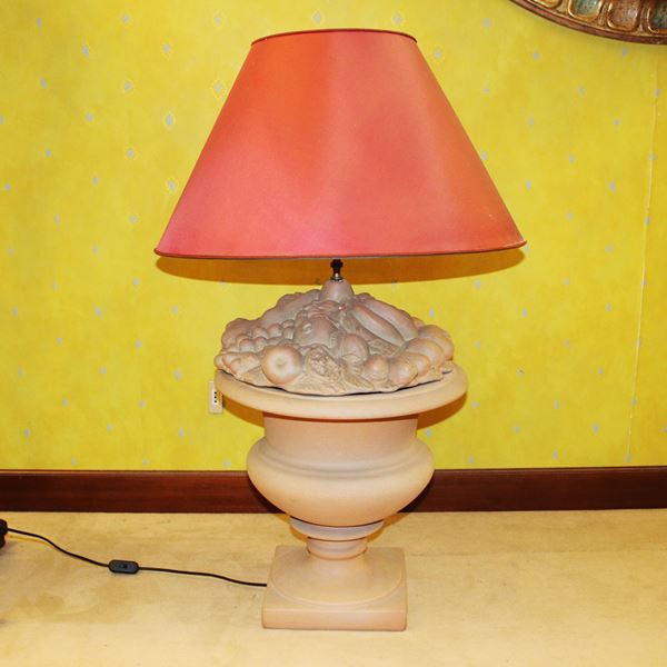 Lampada in terracotta