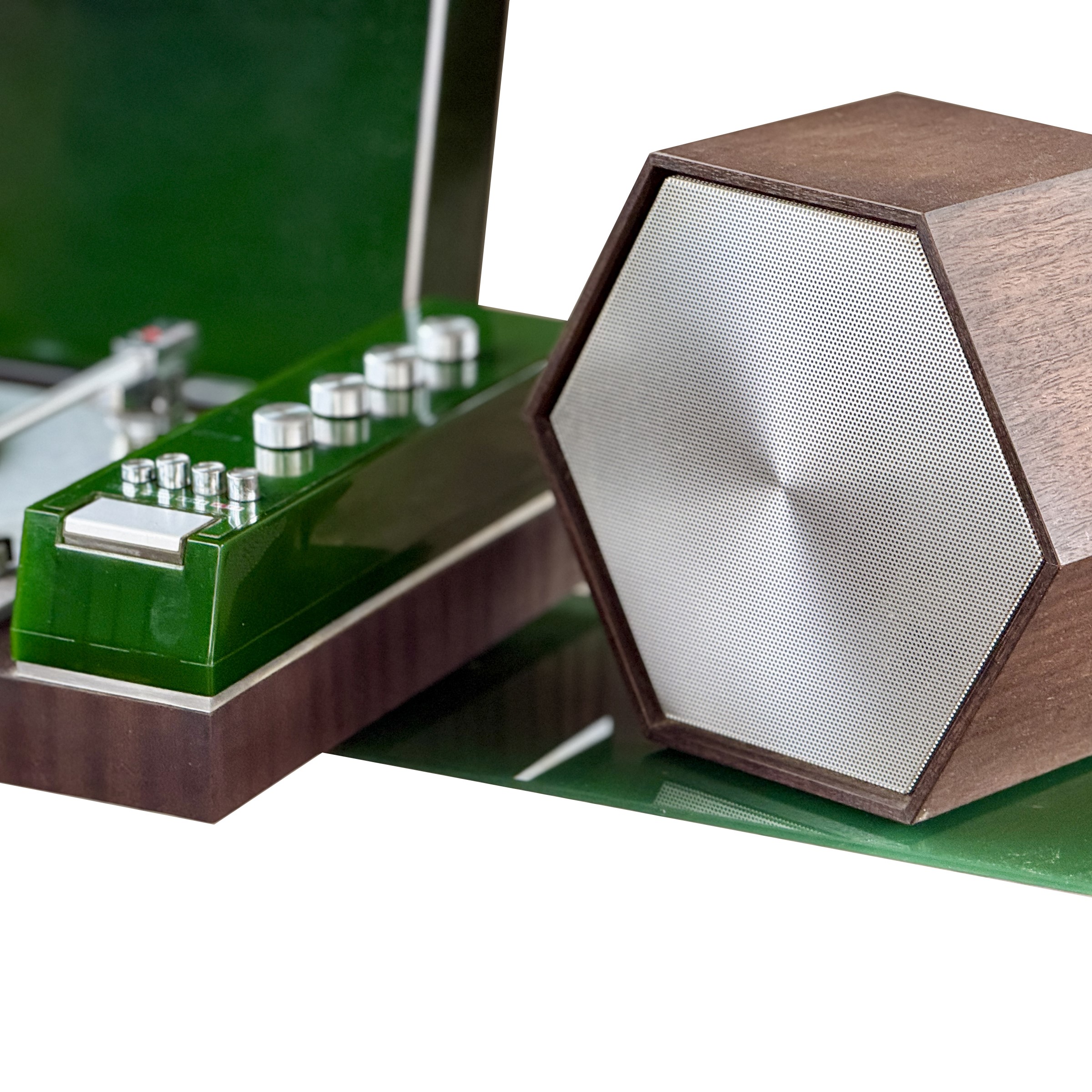 Telefunken, Sistema stereo mod. "2080" in stile Space Age, Germania anni '70