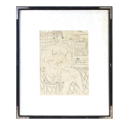 Leon Gischia, Senza titolo (matita su carta)