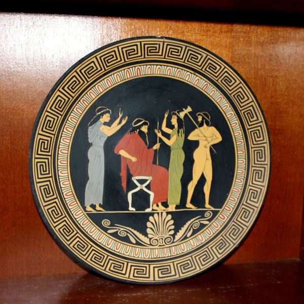 Piatto in terracotta