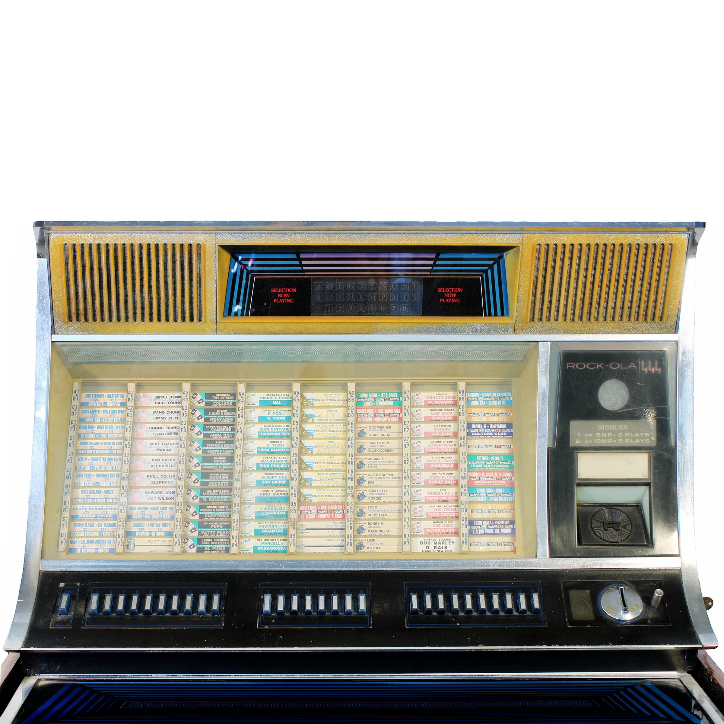 Rock-Ola 444, Jukebox, anni '70, meccanismo da revisionare