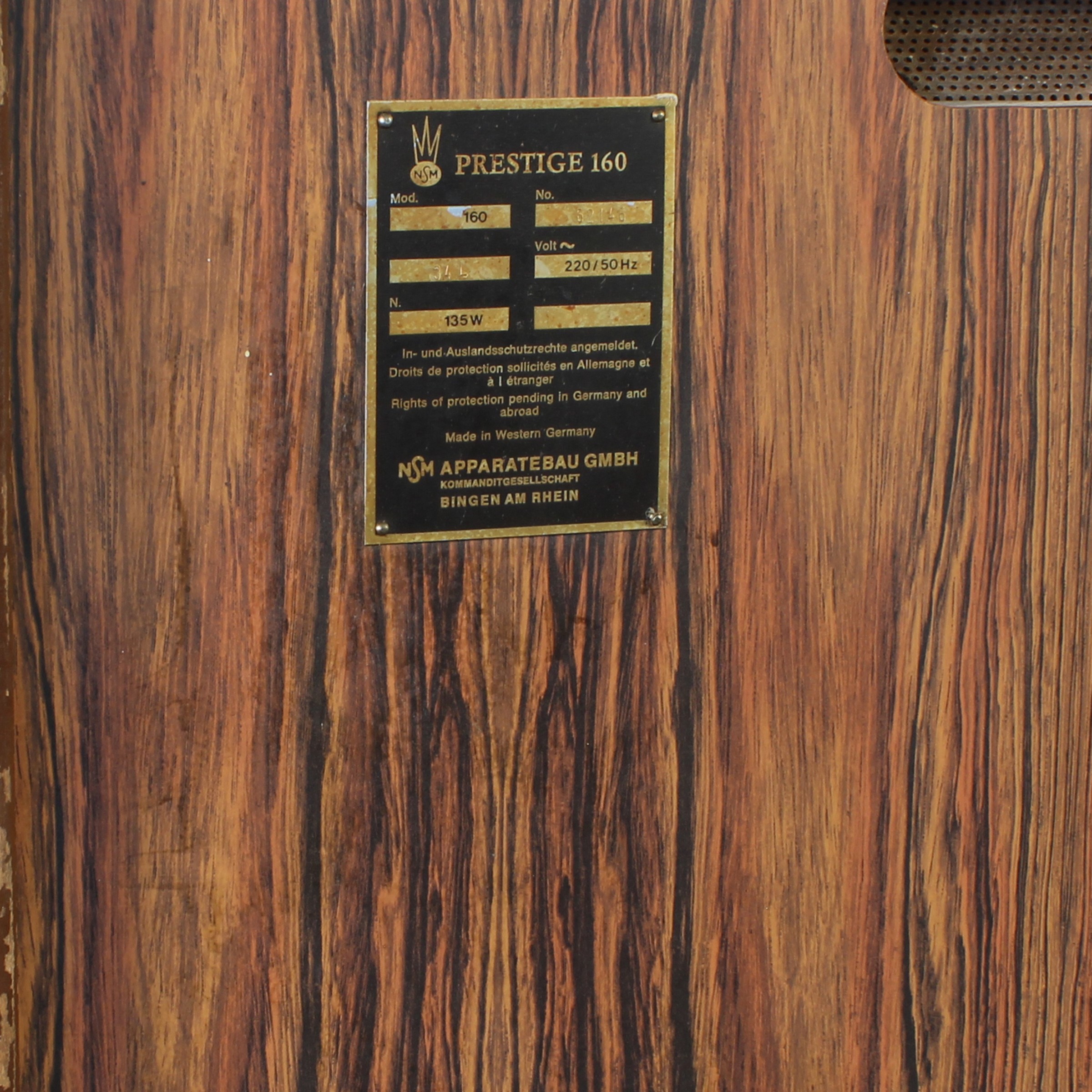 Jukebox NSM Prestige 160, Germania, anni '60-'70