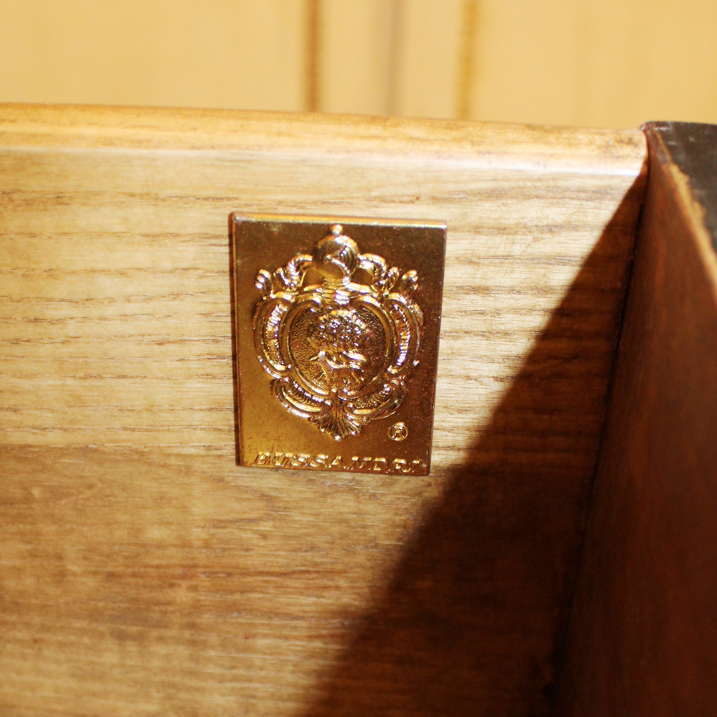♦ Cassettone in Legno e Legno Ebanizzato