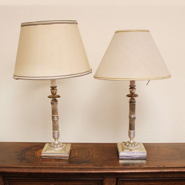 Due lampade da tavolo