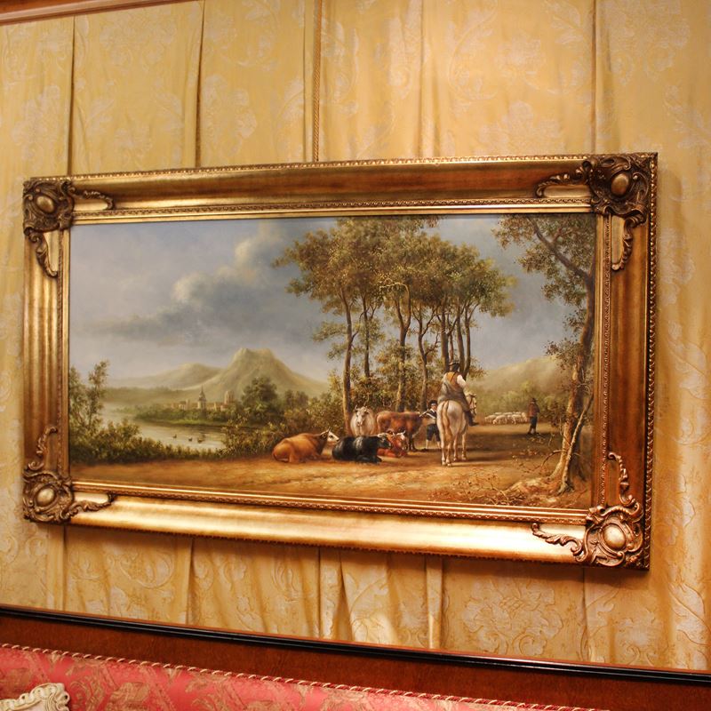 Pittore europeo  (XX sec.)  - Asta Gli Arredi di Villa "Le Marchesane" - San Luca Casa d'Aste