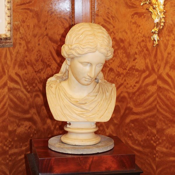 Busto ritratto in resina