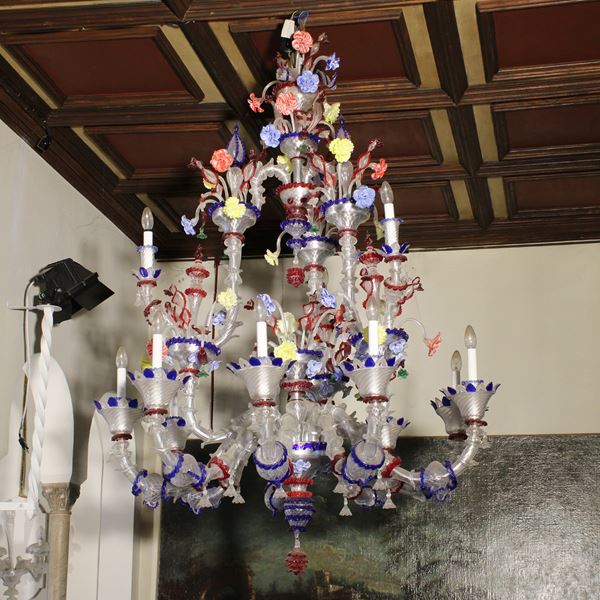 Lampadario Rezzonico a dodici luci