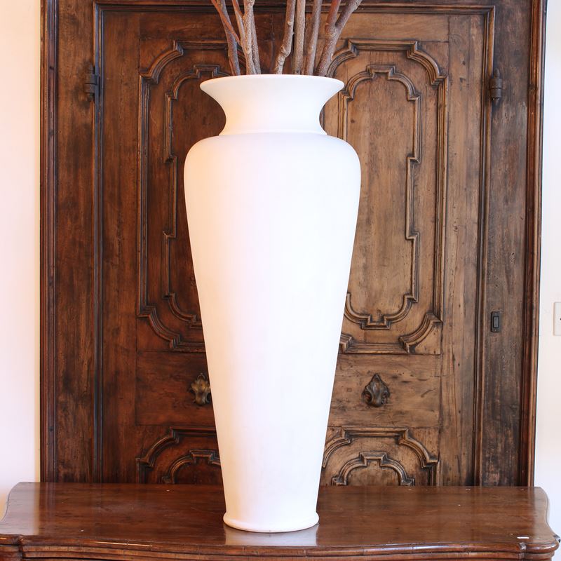 Coppia di vasi in ceramica  (Italia, XX sec.)  - Asta Gli Arredi di Villa "Le Marchesane" - San Luca Casa d'Aste