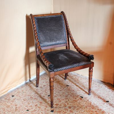 ♦ Sedia in Faggio Tinto Noce