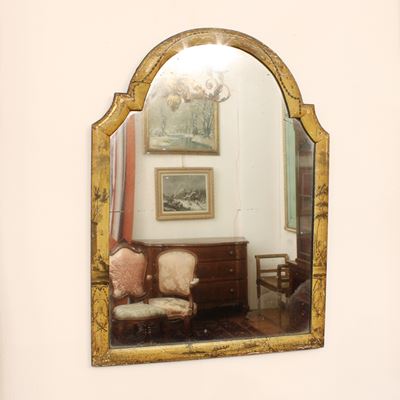 Piccola Specchiera in Legno Laccato
