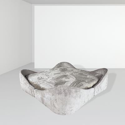 Bernard Govin, Letto mod. Anemone, produzione Mondial Design