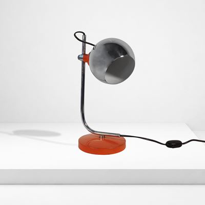 Manifattura italiana, Lampada da tavolo in stile Space Age