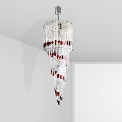 Manifattura di Murano, Lampada a sospensione in vetro di Murano