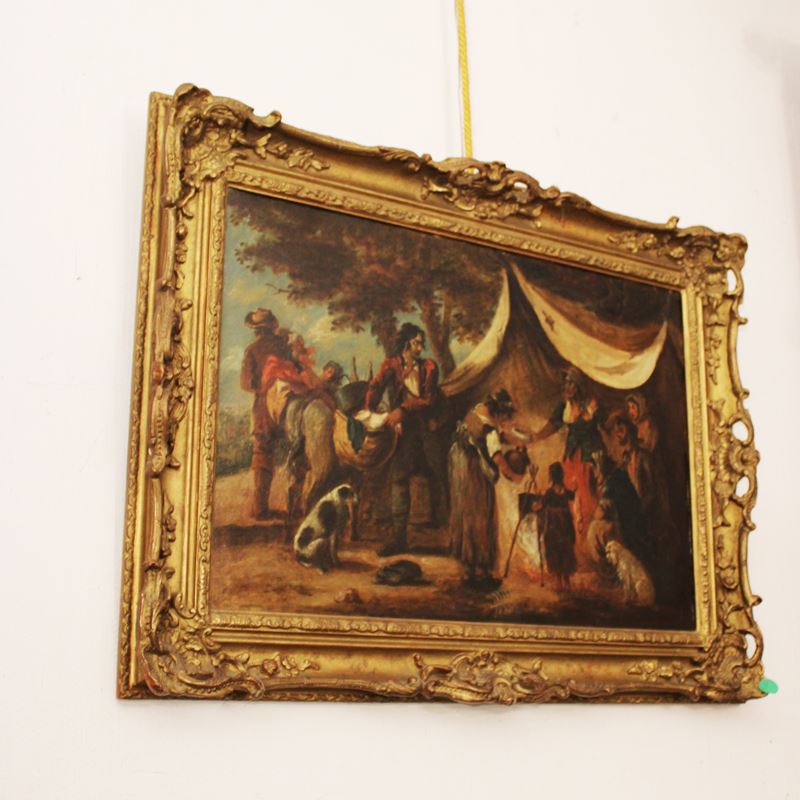 Pittore inglese  (XIX sec.)  - Asta Gli Arredi di Villa "Le Marchesane" - San Luca Casa d'Aste