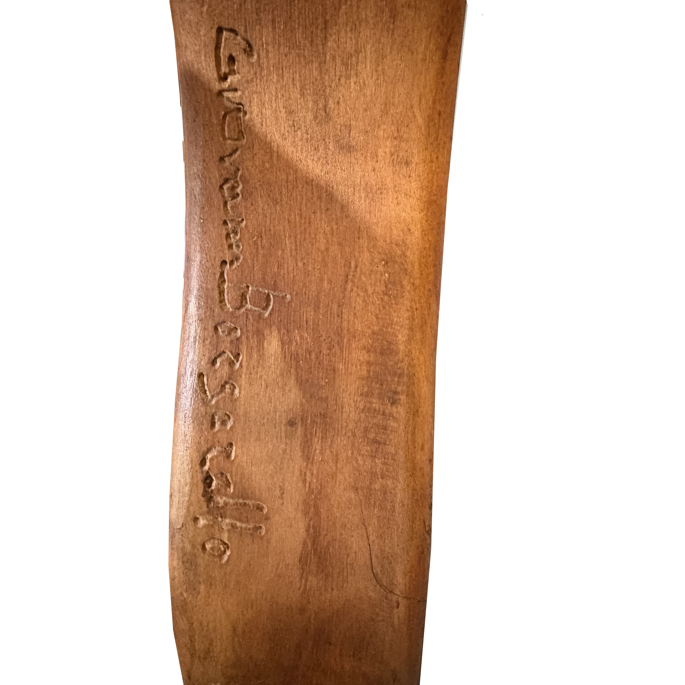 Giovanni Borgarello, "Lui e Lei" scultura in legno massello