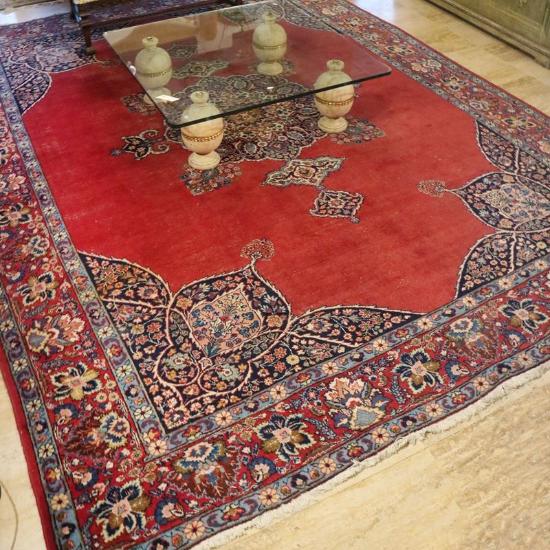 Tappeto orientale  (XX sec.)  - Asta Gli Arredi di Villa "Le Marchesane" - San Luca Casa d'Aste
