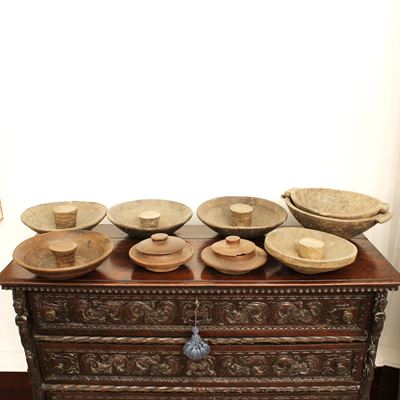 Nove Contenitori in Legno