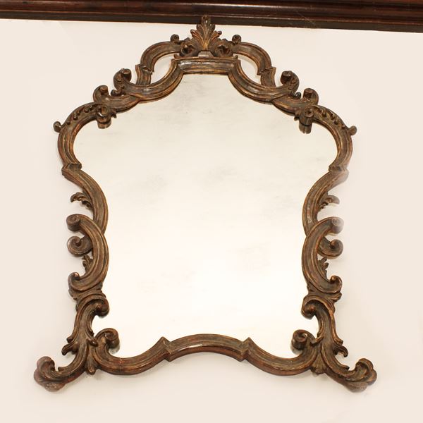 ♦ Specchiera in legno laccato