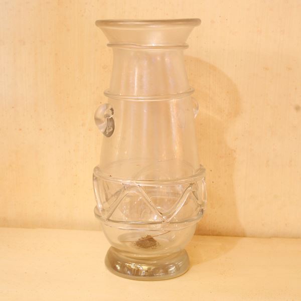 Vaso in vetro soffiato