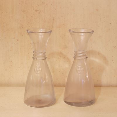 Coppia di Caraffe da Vino in Vetro