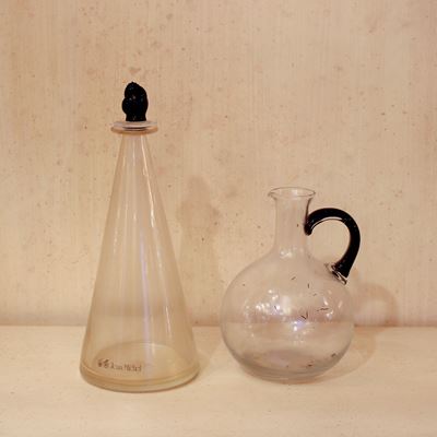 Caraffa e Bottiglia in Vetro