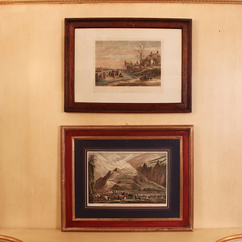 Coppia di stampe a colori  (Italia, XX sec.)  - Asta Stampe e acquerelli - San Luca Casa d'Aste