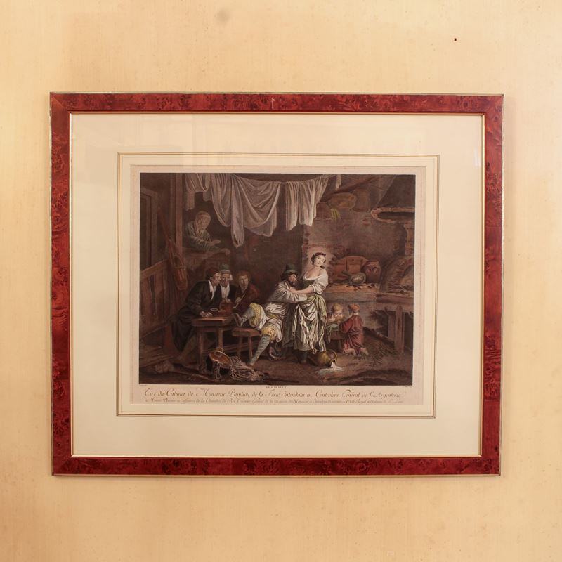 Stampa a colori  (Francia, XX sec.)  - Asta Stampe e acquerelli - San Luca Casa d'Aste