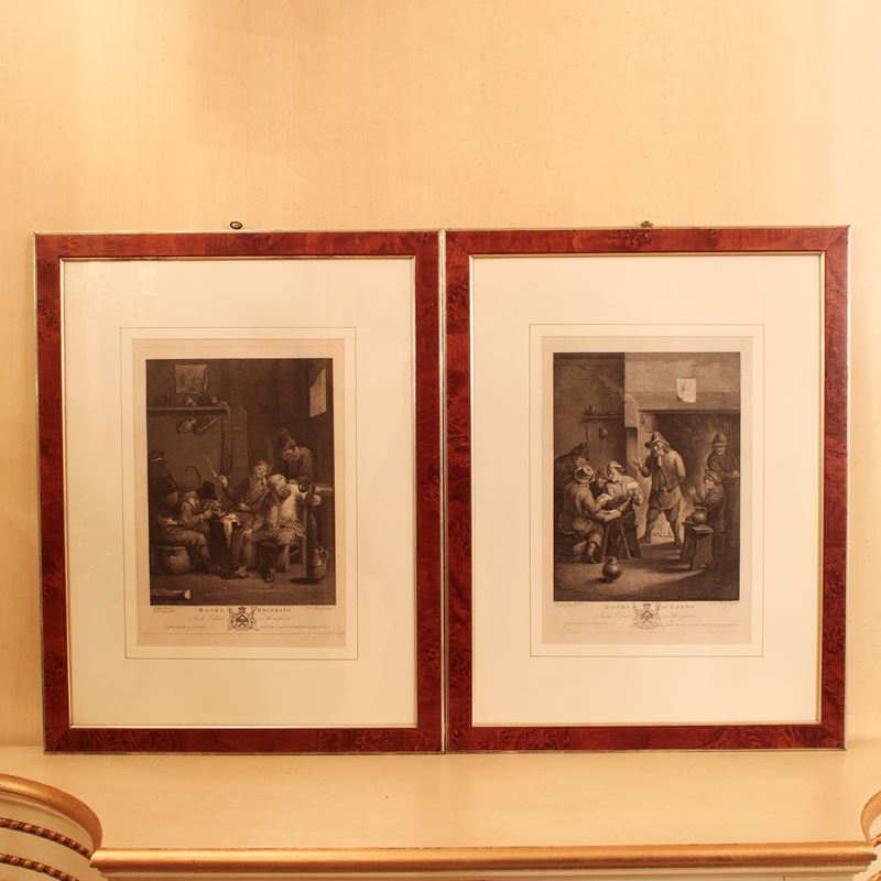 Coppia di stampe  (Italia, XX sec.)  - Asta Stampe e acquerelli - San Luca Casa d'Aste