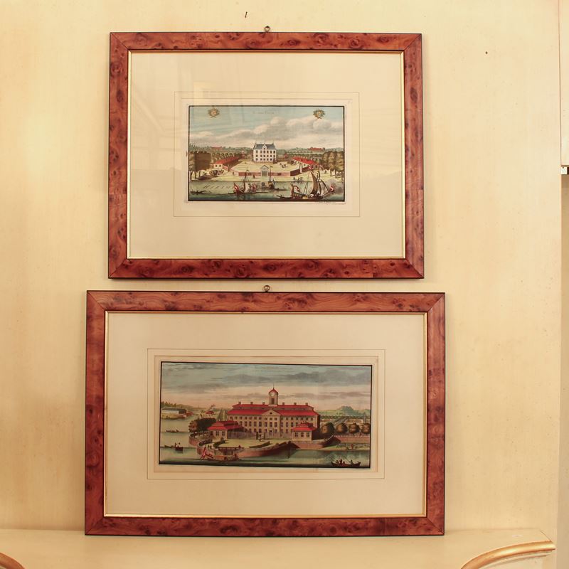 Acqueforti a colori  (Svezia, 1702, 1710)  - Asta Stampe e acquerelli - San Luca Casa d'Aste