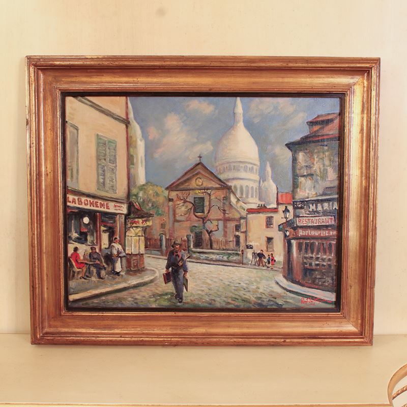 Pittore europeo  (XX sec.)  - Asta Stampe e acquerelli - San Luca Casa d'Aste