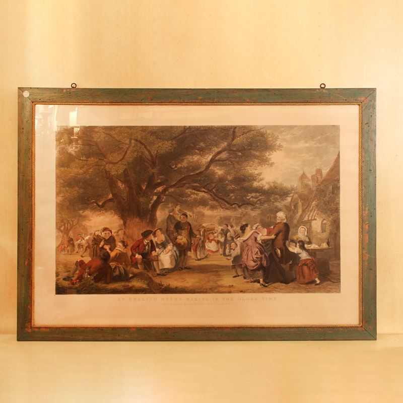 Litografia a colori  (Inghilterra, XIX-XX sec.)  - Asta Stampe e acquerelli - San Luca Casa d'Aste