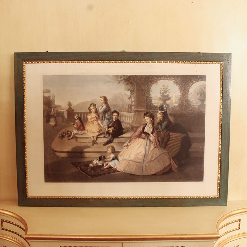 Litografia a colori  (Inghilterra, XX sec.)  - Asta Stampe e acquerelli - San Luca Casa d'Aste